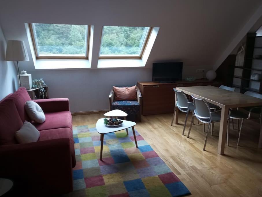 Apartamento Atico La Flor Del Sol Canfranc Exterior foto